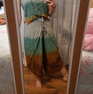 Ombre Loose Fit Pants